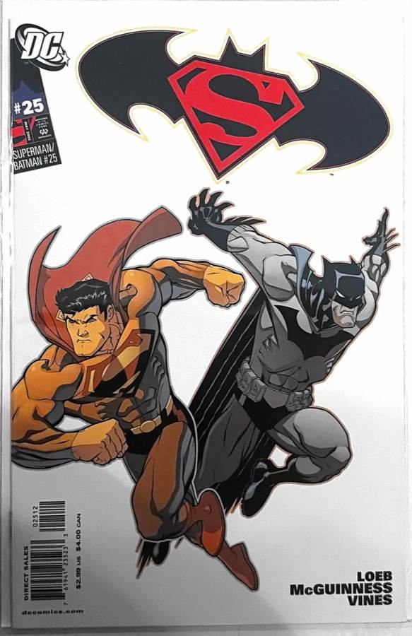 Superman/Batman #25 (2006) DC Comics unassessed cover
