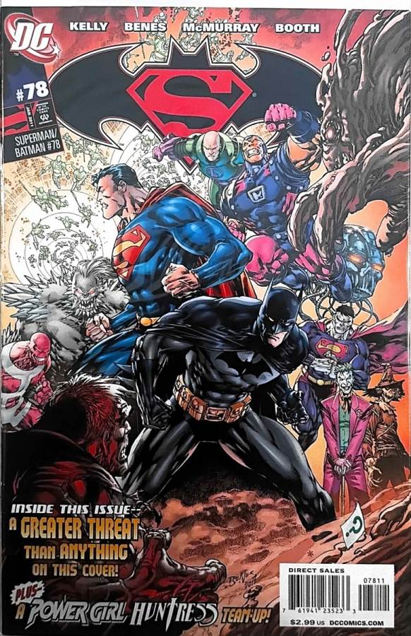 Superman/Batman #78 (2011) DC Comics unassessed cover