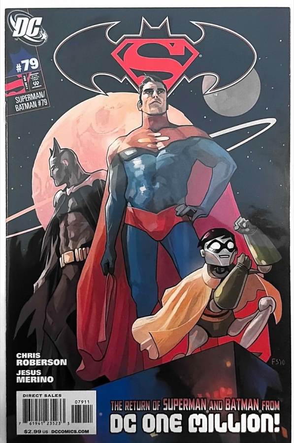 Superman/Batman #79 (2011) DC Comics unassessed cover