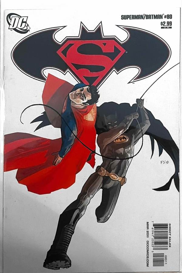 Superman/Batman #80 (2011) DC Comics unassessed cover