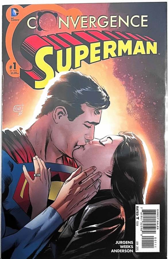 Convergence: Superman #1 (2015) DC Comics unassessed cover