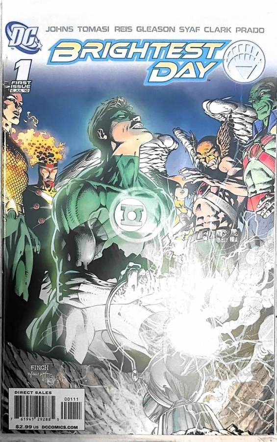 Brightest Day #1 cover