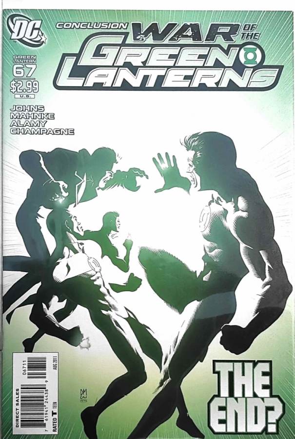 Green Lantern #67 cover