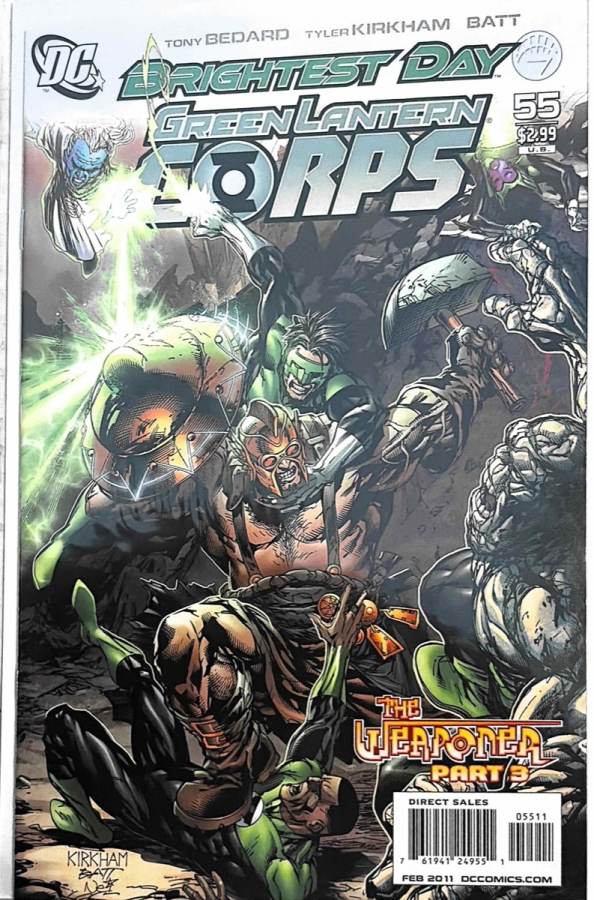 Green Lantern Corps #55 cover