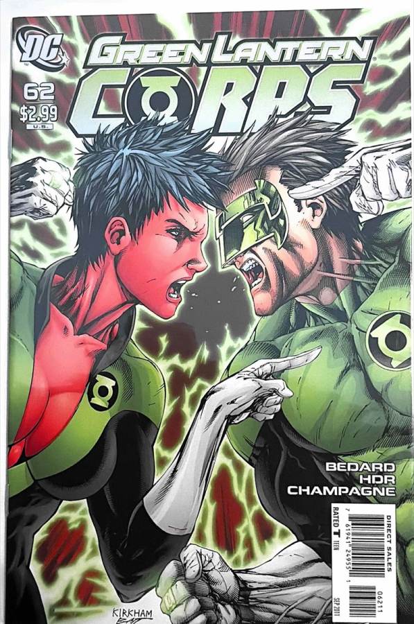 Green Lantern Corps #62 cover