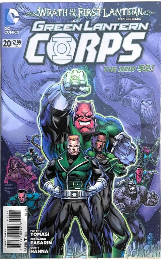 Green Lantern Corps #20 cover