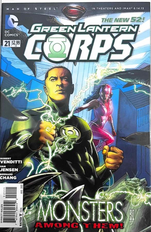 Green Lantern Corps #21 cover