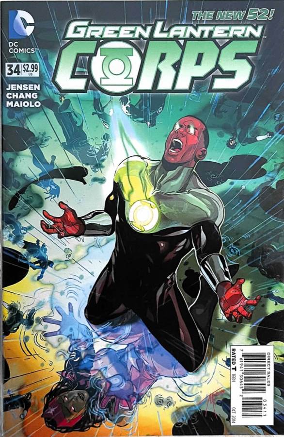 Green Lantern Corps #34 cover
