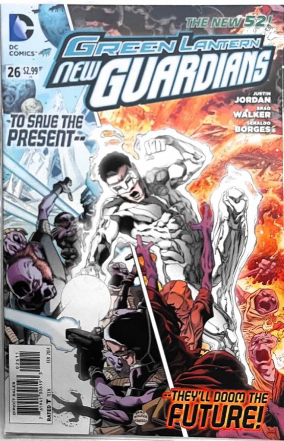 Green Lantern: New Guardians #26 cover