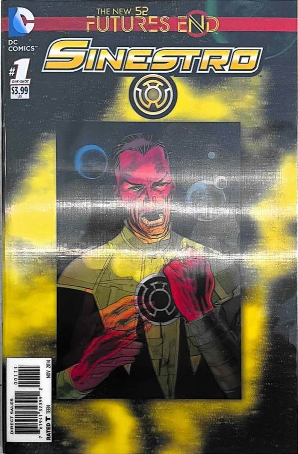Sinestro: Futures End #1 (2014) DC Comics unassessed cover