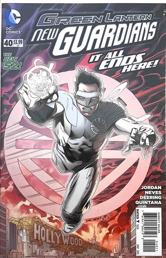 Green Lantern New Guardians #40 (2015) DC Comics unassessed cover