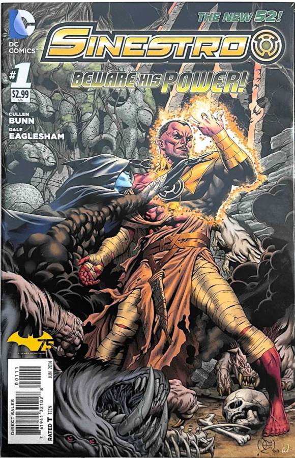 Sinestro #1 cover
