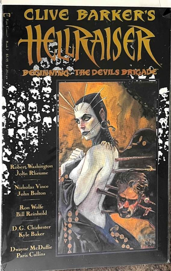 Clive Barker's Hellraiser #7 cover