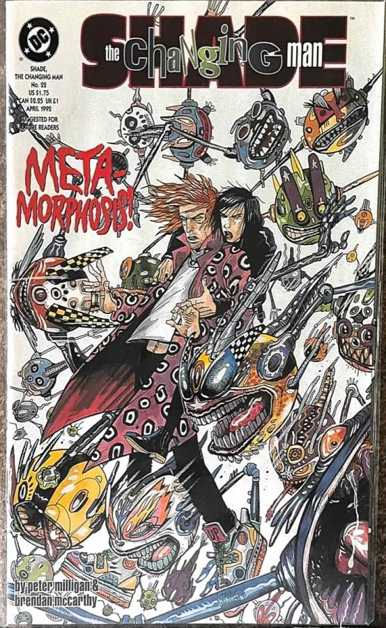 Shade, the Changing Man #22 (1992) DC Comics unassessed cover