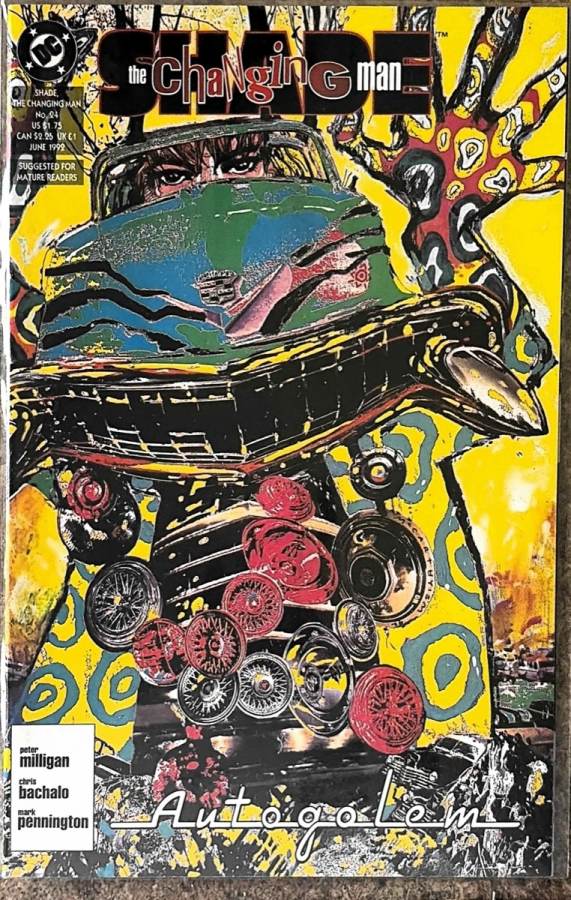 Shade, the Changing Man #24 (1992) DC Comics unassessed cover