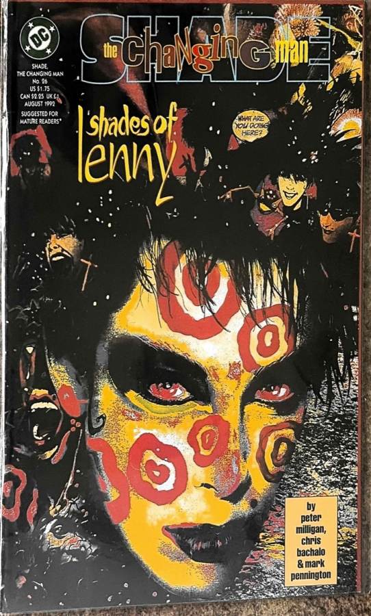 Shade, The Changing Man #26 cover