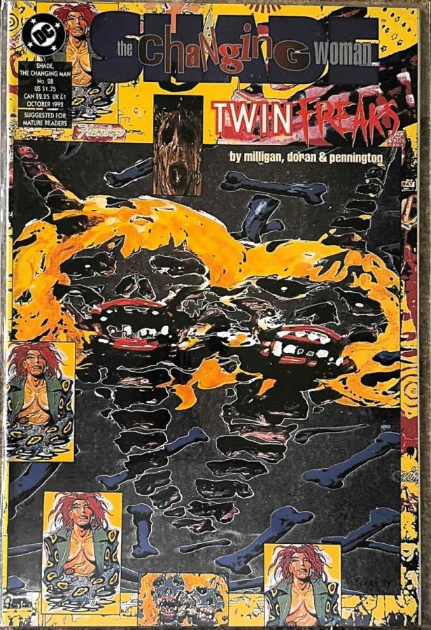 Shade, the Changing Man #28 (1992) DC Comics unassessed cover