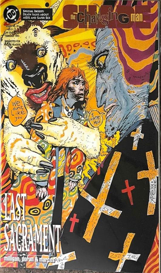 Shade, the Changing Man #32 cover