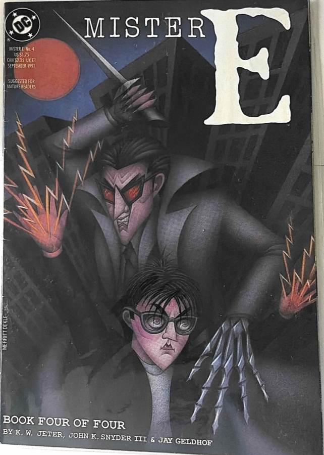 Mister E #4 cover