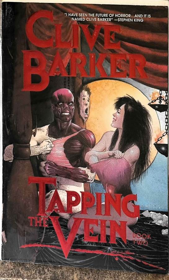 Clive Barker's Tapping the Vein #Two (1989) Eclipse Comics unassessed cover