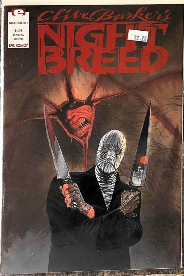 Clive Barker's Nightbreed #1 (1990) Epic Comics unassessed cover
