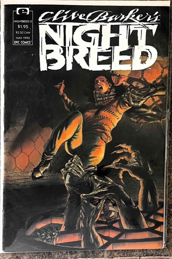 Clive Barker's Night Breed #2 (1990) Epic Comics unassessed cover