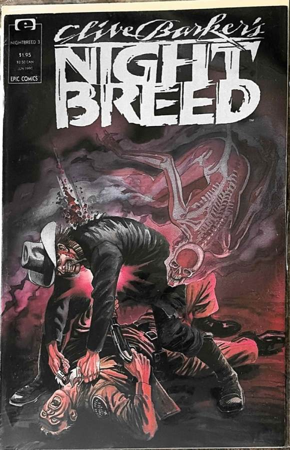 Clive Barker's Night Breed #3 (1990) Epic Comics unassessed cover