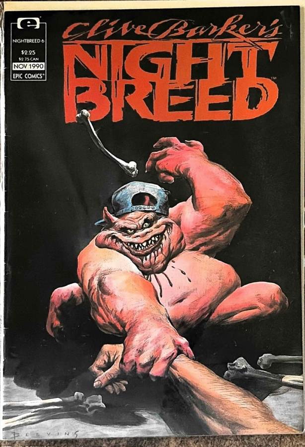 Clive Barker's Nightbreed #6 cover