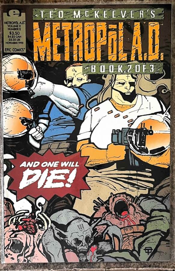 Ted McKeever's Metropol A.D. #2 cover
