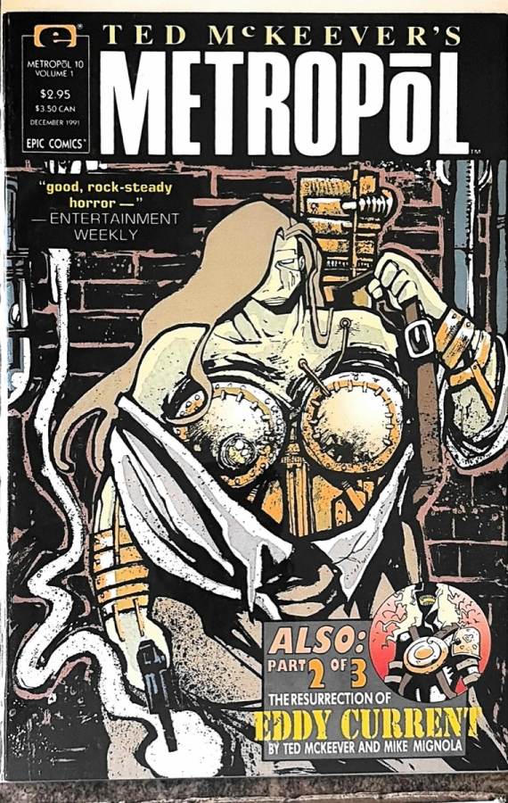 Ted McKeever's Metropol #10 cover