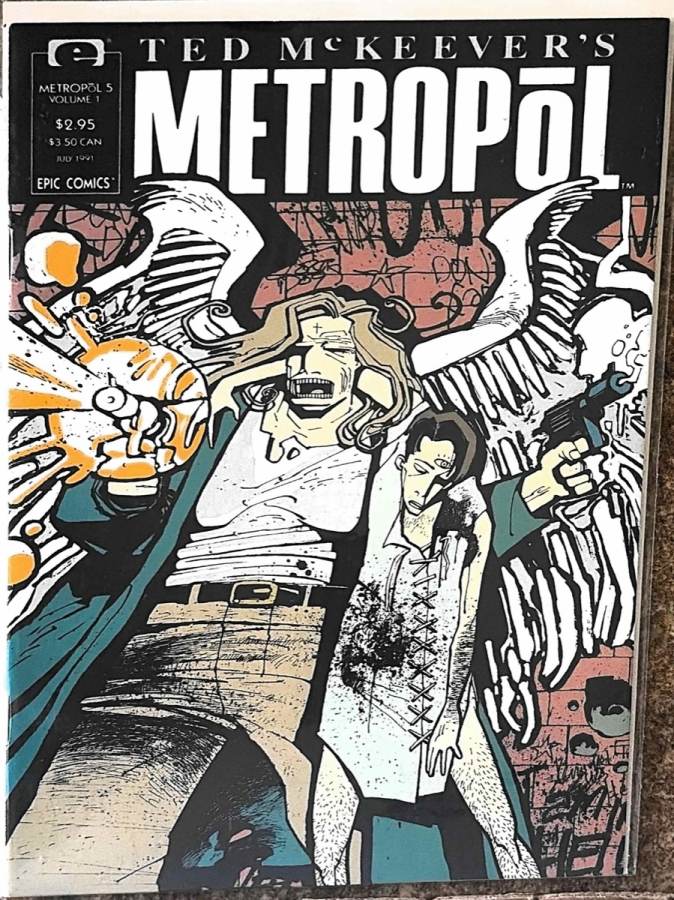 Ted McKeever's Metropol #5 cover