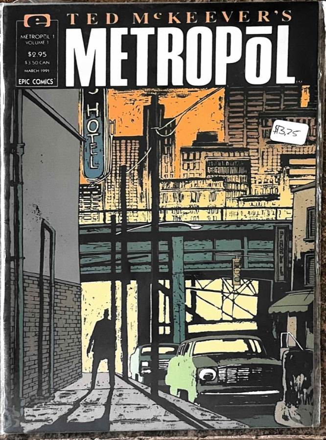 Ted McKeever's Metropol #1 cover