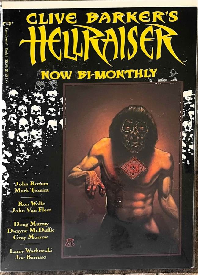 Clive Barker's Hellraiser #8 cover