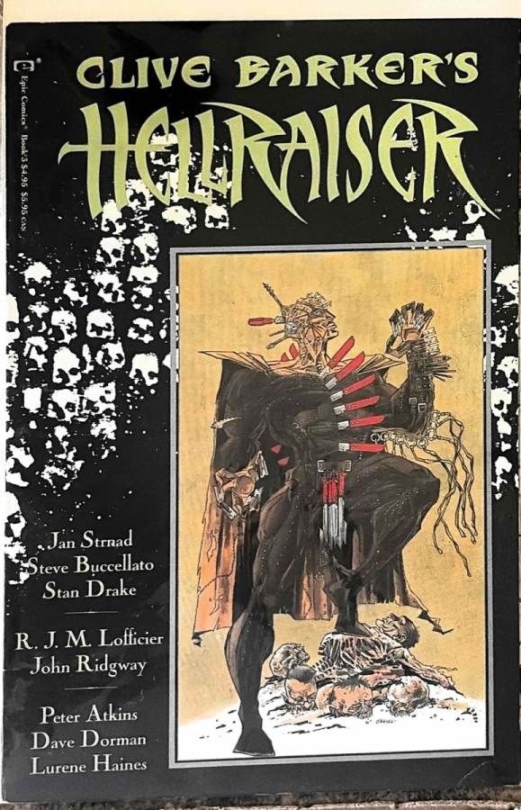 Clive Barker's Hellraiser #3 cover