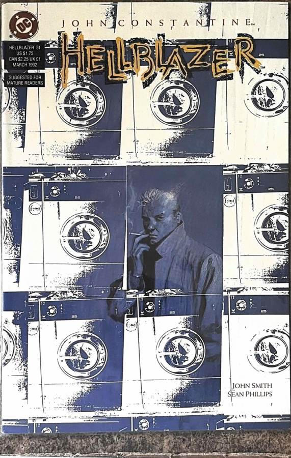 Hellblazer #51 cover