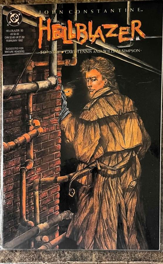Hellblazer #50 cover