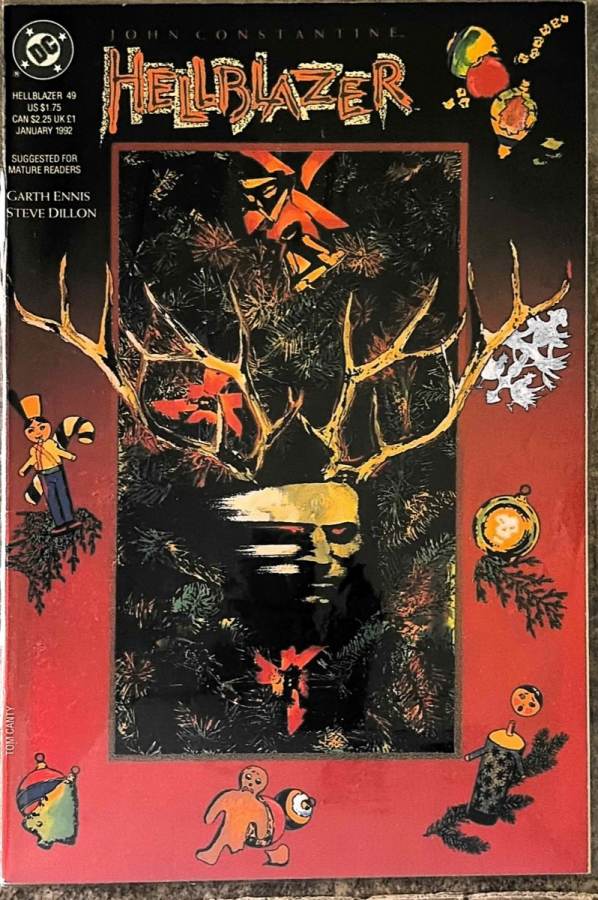 John Constantine Hellblazer #49 (1992) DC Comics unassessed cover