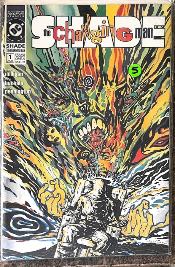 Shade, the Changing Man #1 cover
