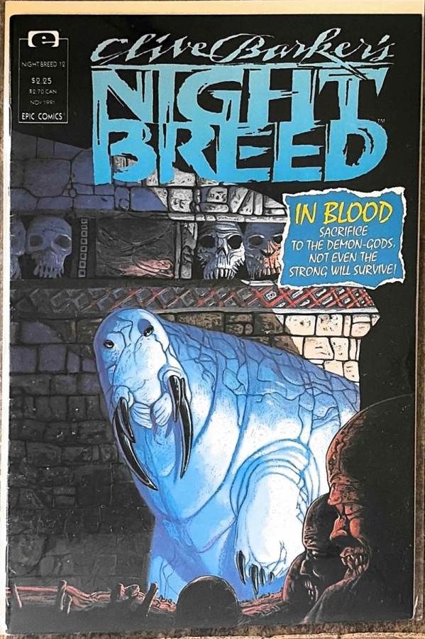 Clive Barker's Night Breed #12 (1990) Epic Comics unassessed cover
