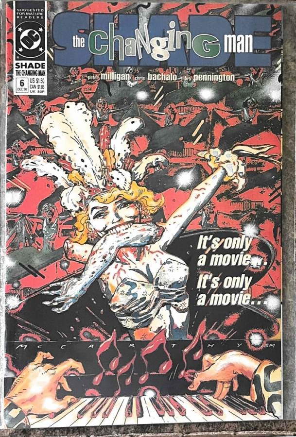 Shade, the Changing Man #6 (1990) DC Comics unassessed cover