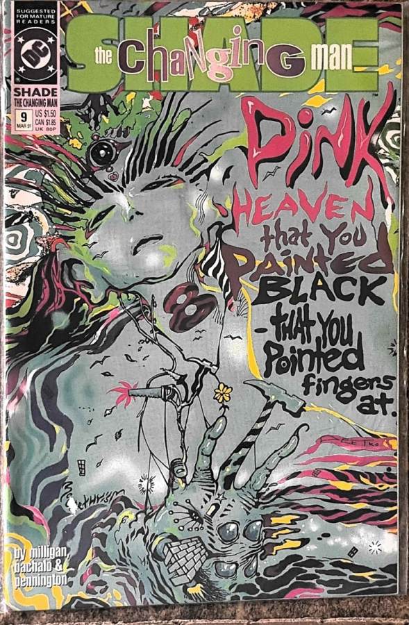 Shade the Changing Man #9 cover