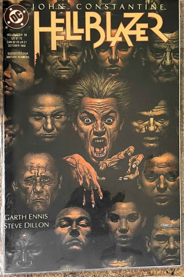 John Constantine, Hellblazer #58 cover