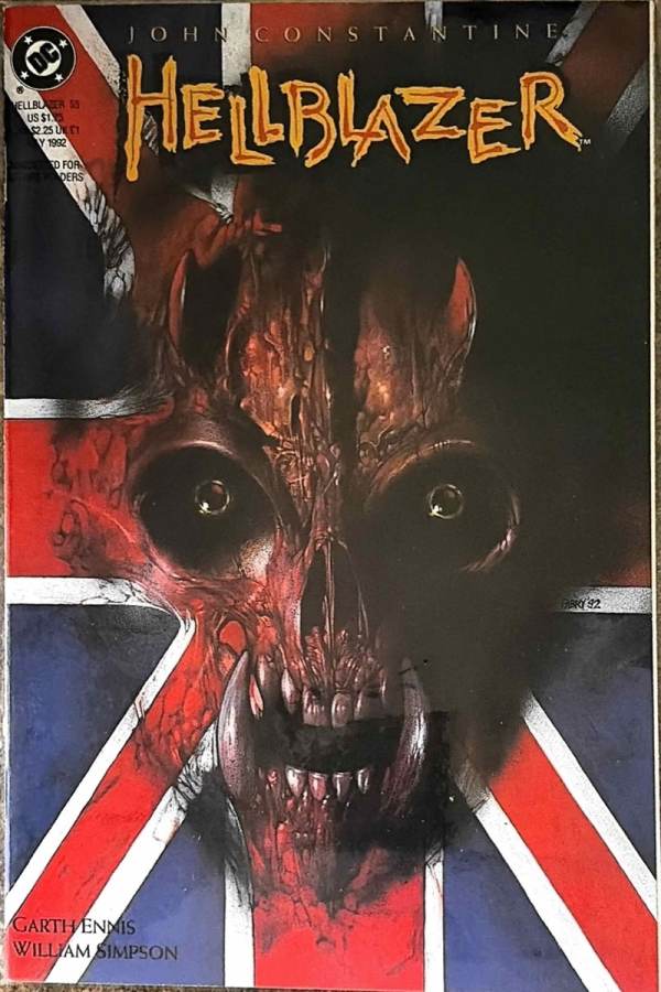 Hellblazer #55 cover