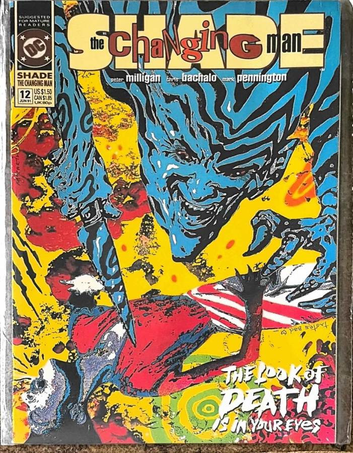 Shade, the Changing Man #12 (1990) DC Comics unassessed cover