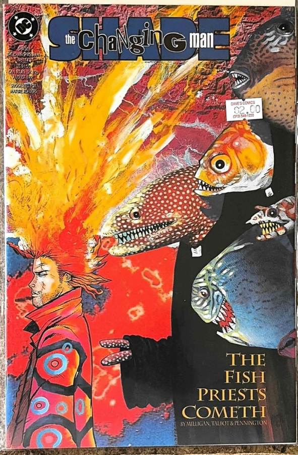 Shade the Changing Man #14 cover