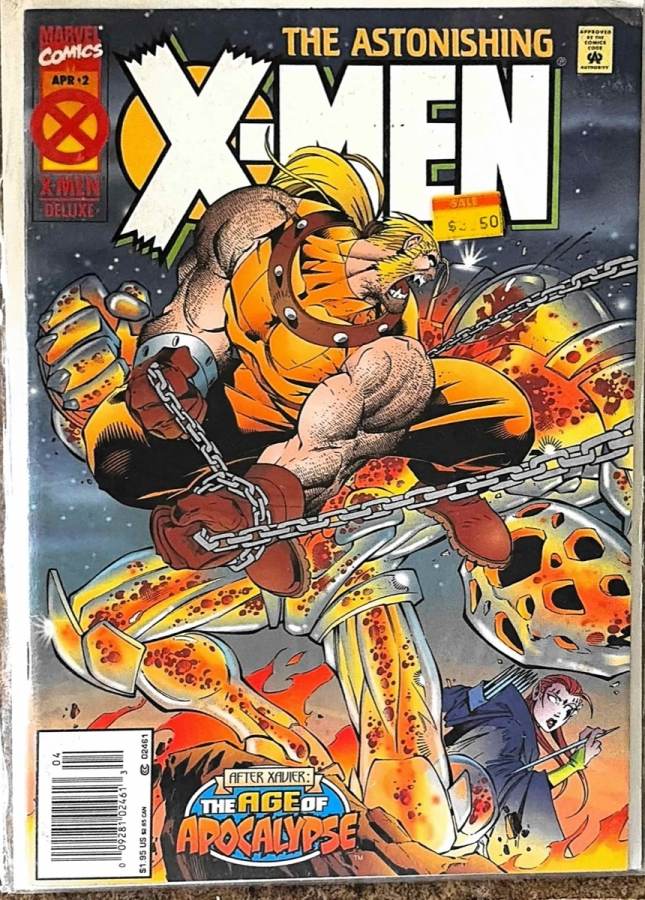 Astonishing X-Men #2 (1995) Marvel Comics unassessed cover