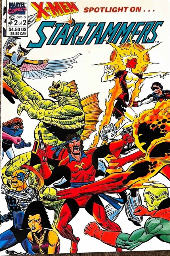X-Men: Spotlight on... Starjammers #2 (1990) Marvel Comics unassessed cover