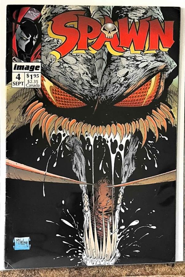Spawn #4 cover