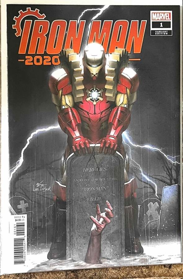 Iron Man 2020 #1 Marvel unassessed cover