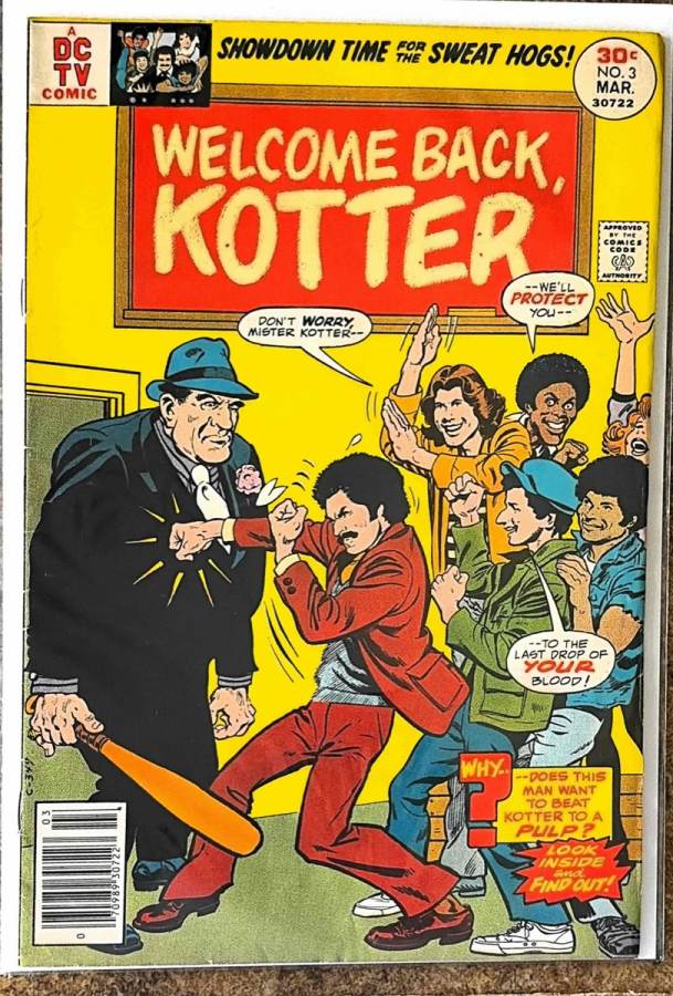 Welcome Back, Kotter #3 DC Comics unassessed cover
